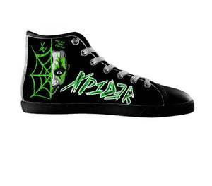 White custom shoes