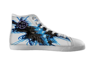 White custom shoes