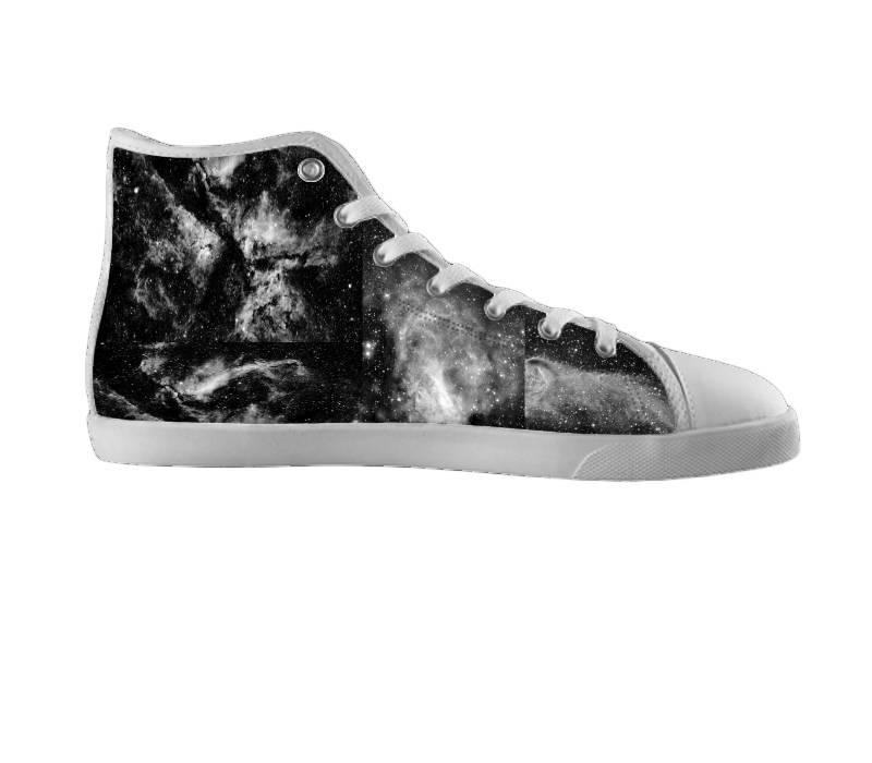 White custom shoes