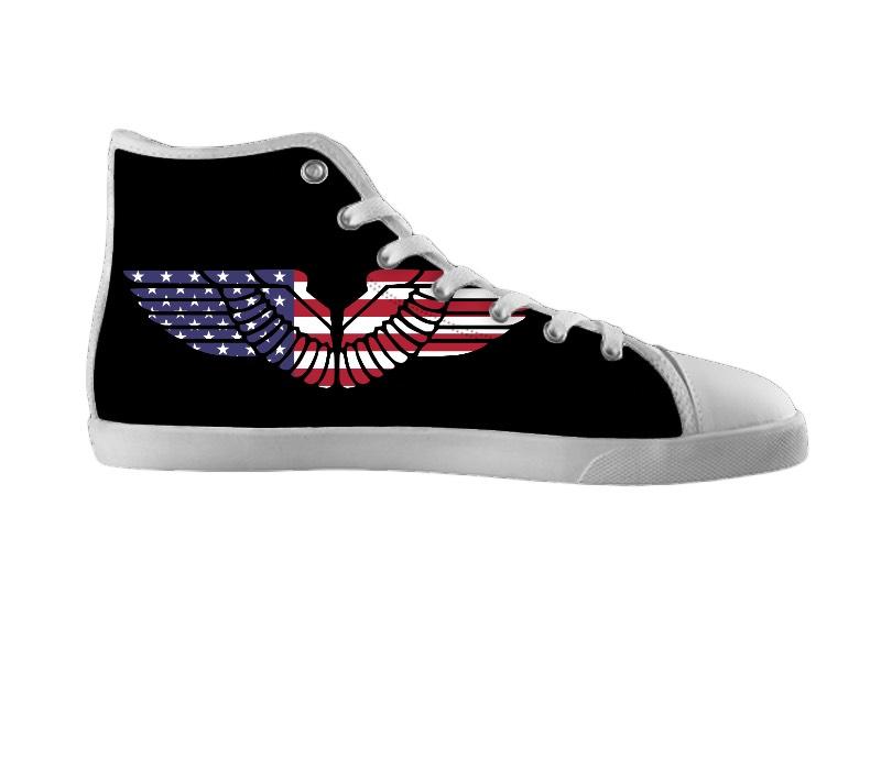 White custom shoes