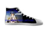 White custom shoes