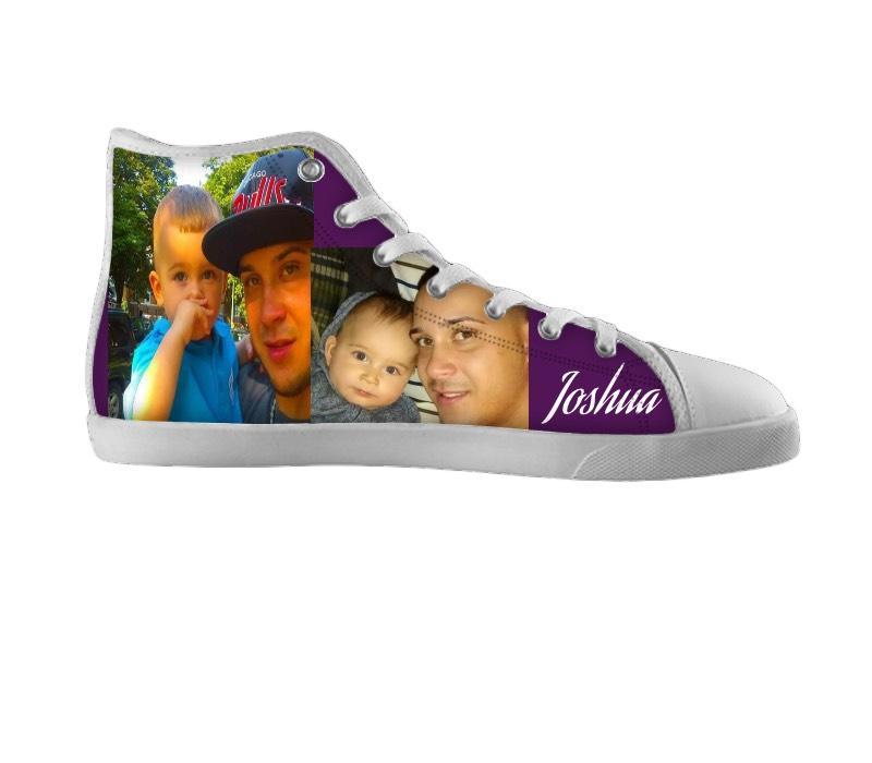 White custom shoes