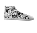 White custom shoes