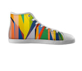 White custom shoes