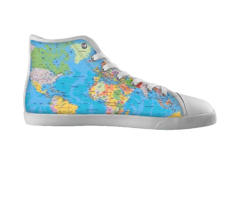 White custom shoes