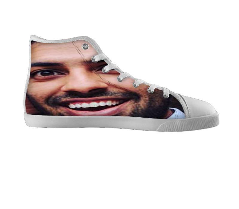 White custom shoes