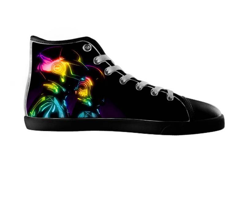 White custom shoes