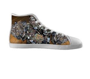 White custom shoes