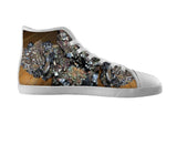 White custom shoes