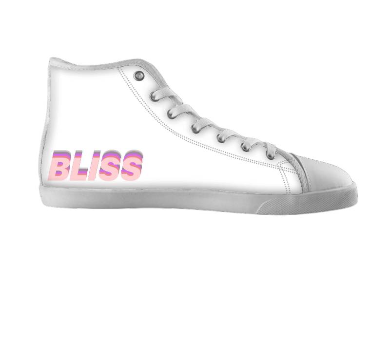 White custom shoes