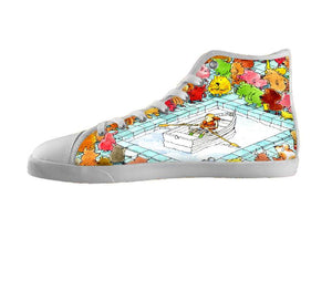 White custom shoes , hideme - spreadlife, SpreadShoes
 - 1