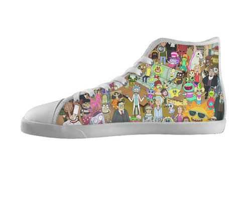 Rick Sanchez & Gang Collage Shoes , Shoes - Nifty-Shoes, SpreadShoes
 - 1