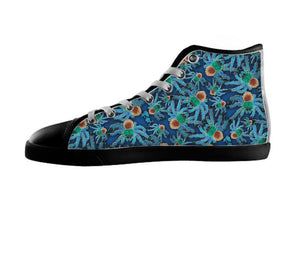 Greenbottle Blue Tarantula Shoes , Shoes - HakuAiDesigns, SpreadShoes
 - 1