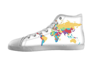 Unlabeled World Map Shoes , Shoes - McChangealot, SpreadShoes
 - 1