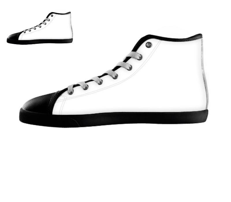 White custom shoes , hideme - spreadlife, SpreadShoes
 - 1