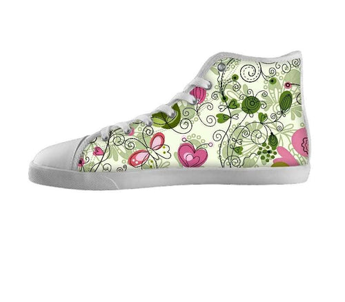 Doodle Flowers and Butterflies Shoes , Shoes - Ancello, SpreadShoes
 - 1
