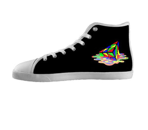 Pyraminx Cude Painting Shoes , Shoes - Ratherkool, SpreadShoes
 - 1