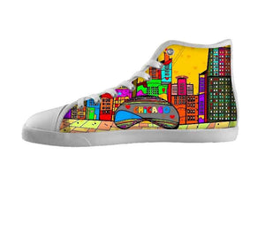 Chicago Popart by Nico Bielow , Shoes - Unique, SpreadShoes
 - 1