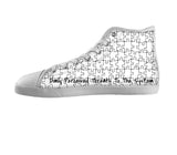 White custom shoes , hideme - spreadlife, SpreadShoes
 - 1