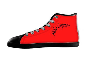 White custom shoes