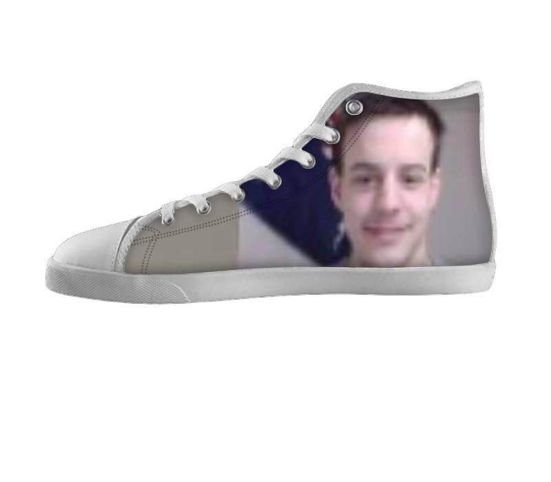 White custom shoes