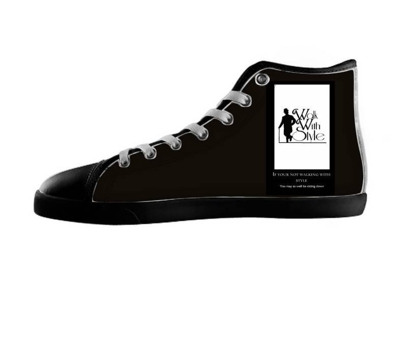 White custom shoes