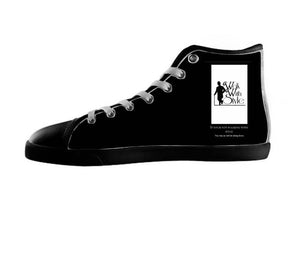White custom shoes