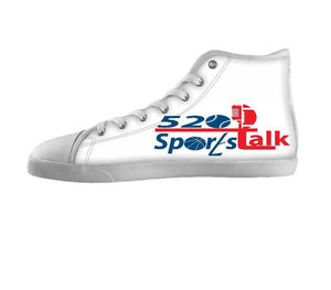 White custom shoes