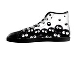 White custom shoes