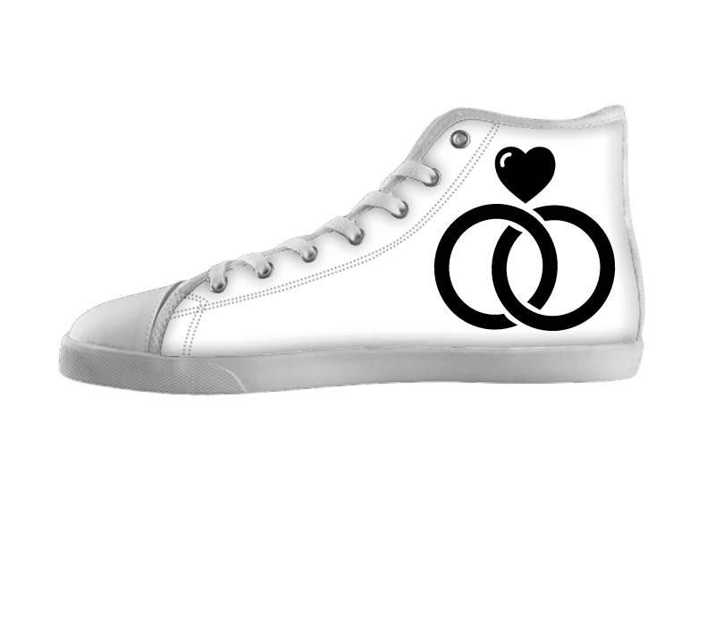 White custom shoes
