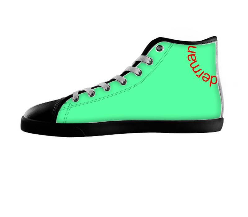 White custom shoes