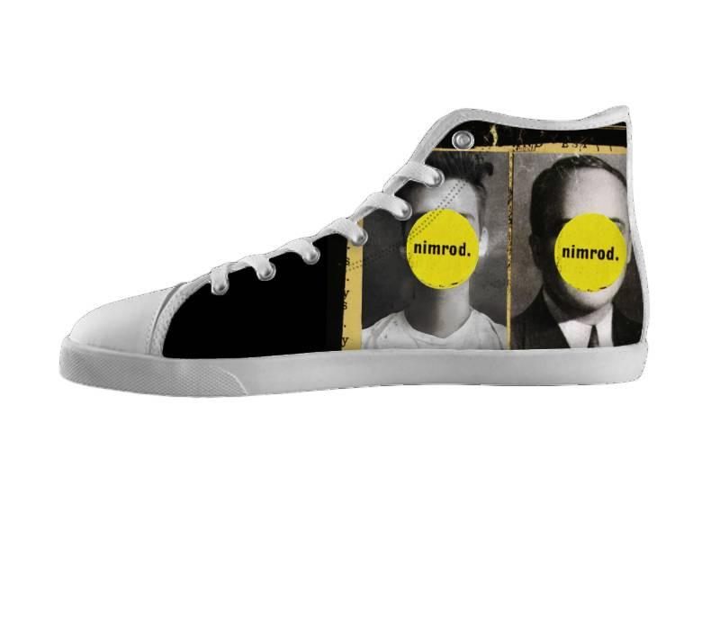 White custom shoes