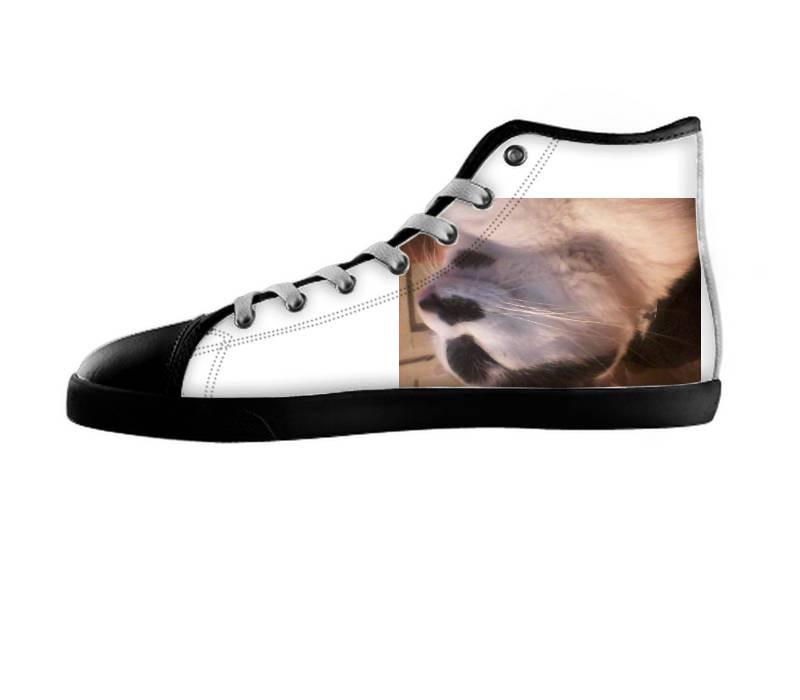 White custom shoes