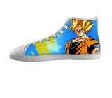 White custom shoes
