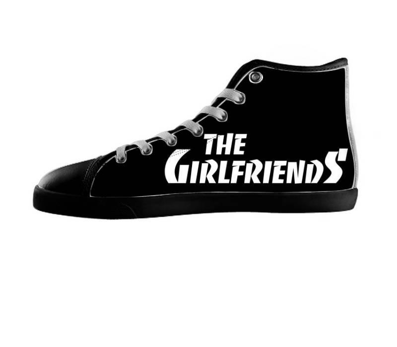 White custom shoes