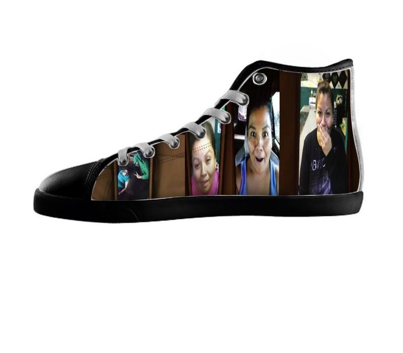 White custom shoes