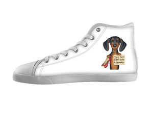 White custom shoes