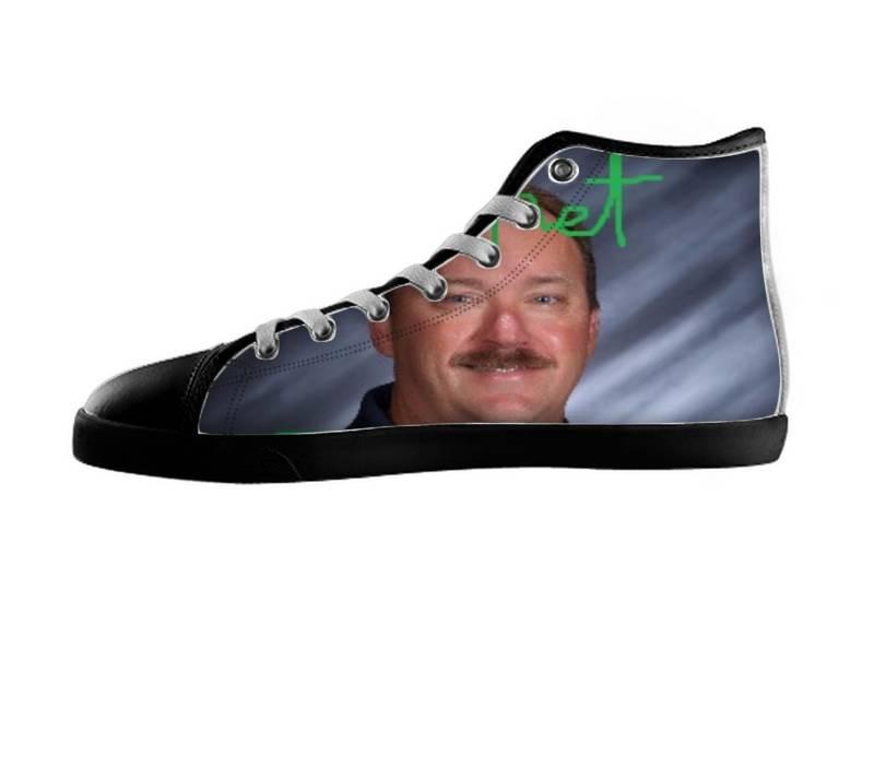 White custom shoes