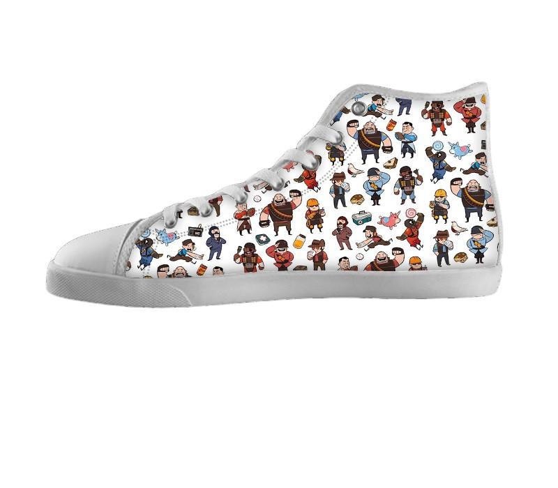 White custom shoes