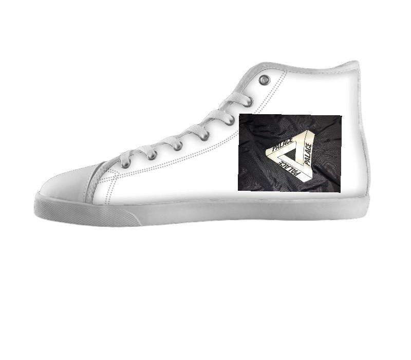 White custom shoes