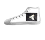 White custom shoes