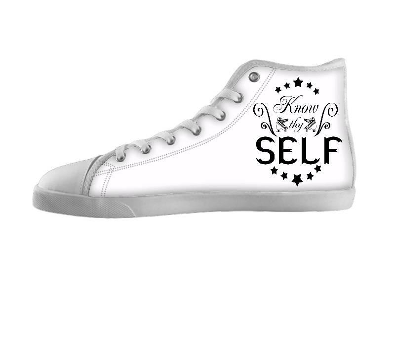White custom shoes
