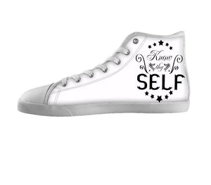 White custom shoes