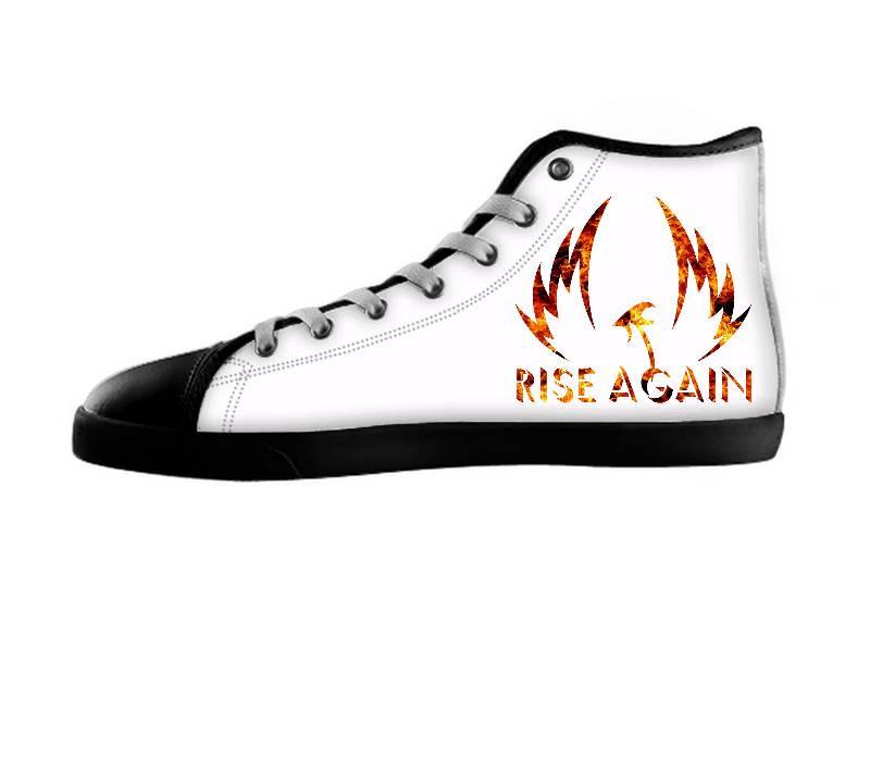 White custom shoes
