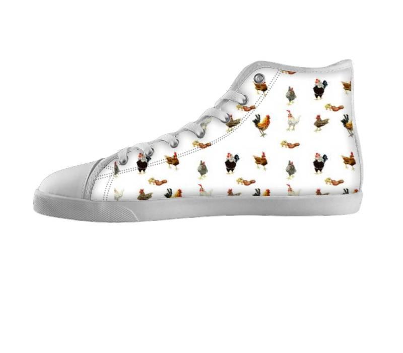 White custom shoes