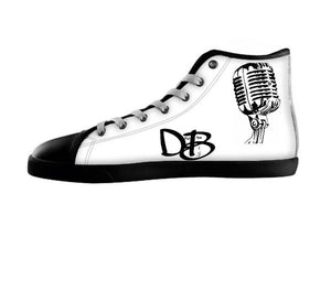 White custom shoes