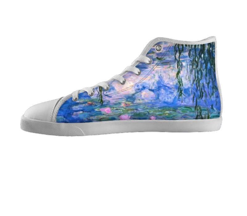 White custom shoes