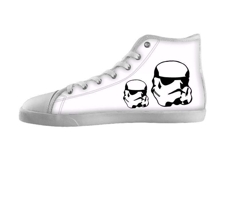 White custom shoes