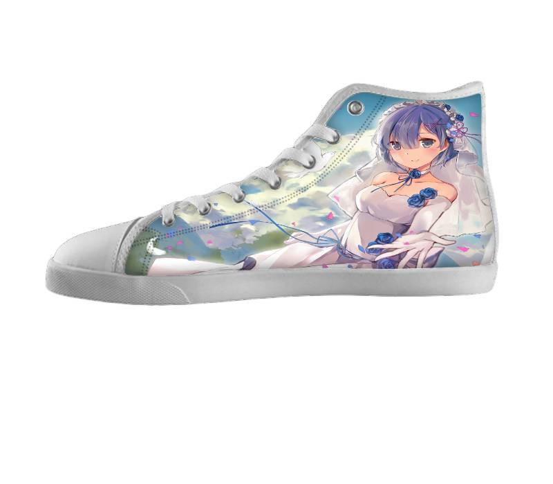 White custom shoes