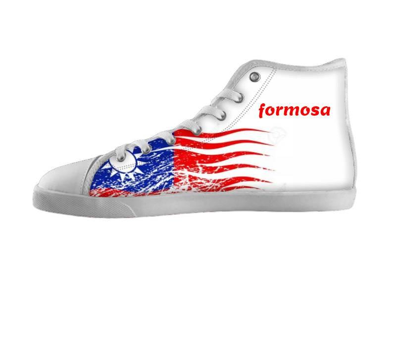 White custom shoes
